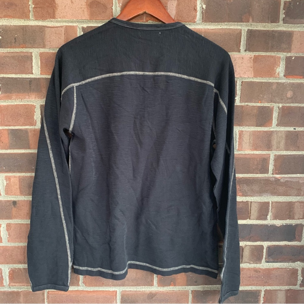 Agave Denim Black Long Sleeve Top Men’s US Medium Regular - Picture 5 of 8
